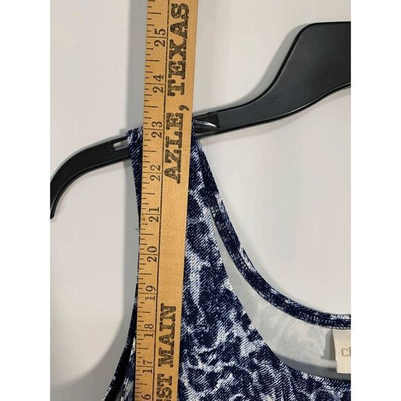 Chico's Navy Leopard Tank Top - Picture 5 of 6